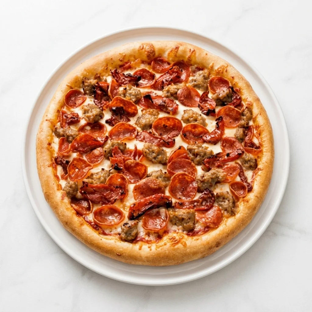BBQ chicken pizza at Fort Road Pizza and Donair northeast Edmonton
